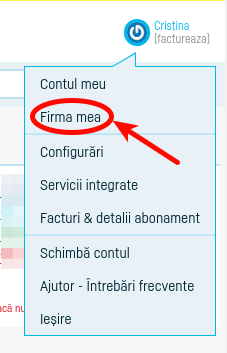 Cum pot exporta datele asociate contului meu? - pasul 2