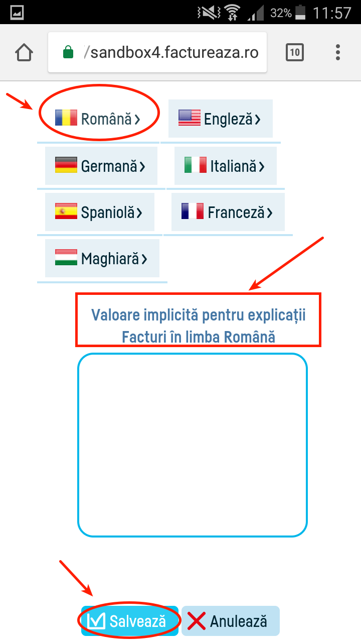 Cum pot adăuga emitentul pe factură? - pasul 6