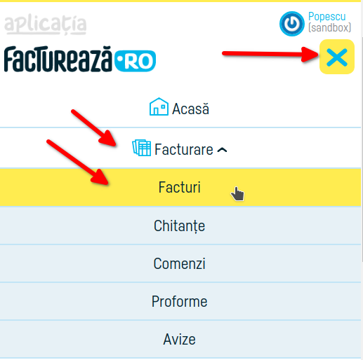 Cum adaug o factură? - pasul 13