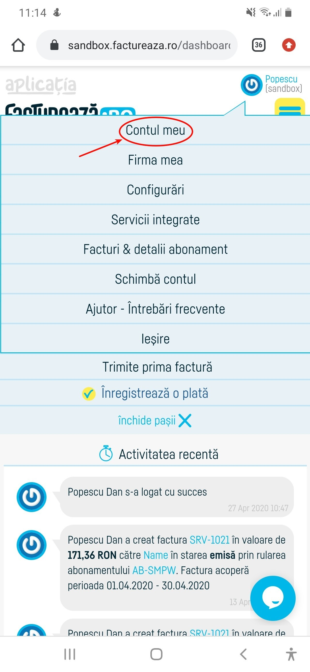 Cum pot alege tema interfeței? - pasul 1