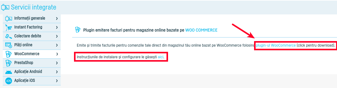 Modulul WooCommerce pentru magazine online - pasul 3