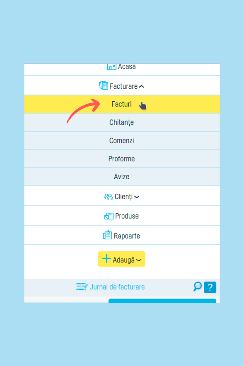 Cum export mai multe facturi în Winmentor? - pasul 1